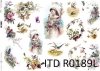 papier ryżowy decoupage ptaki, jaskółki, bukiety*rice paper decoupage birds, swallows, bouquets